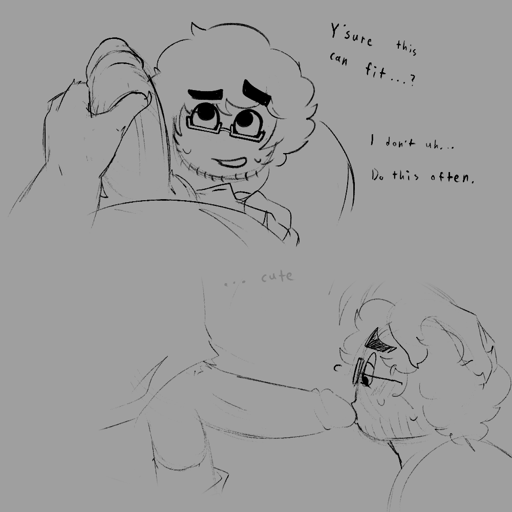 telagrump's tweet photo. size difference , face fucking //

he's too cute with glasses I couldn't resist https://t.co/Kjuf1ML1tC