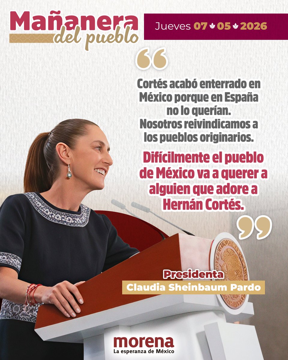 Morena tweet media