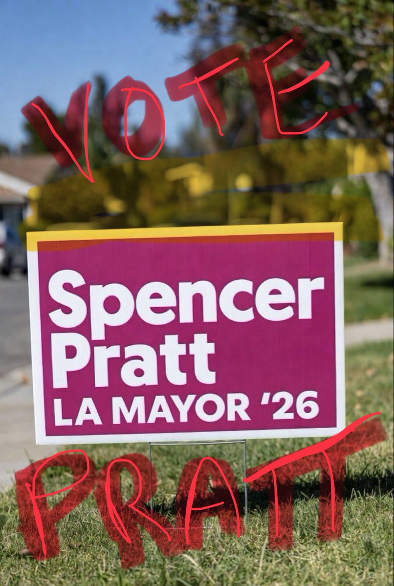 JdelsolJulie's tweet image. @LeslieMarshall your tds is showing. Pratt for la!
