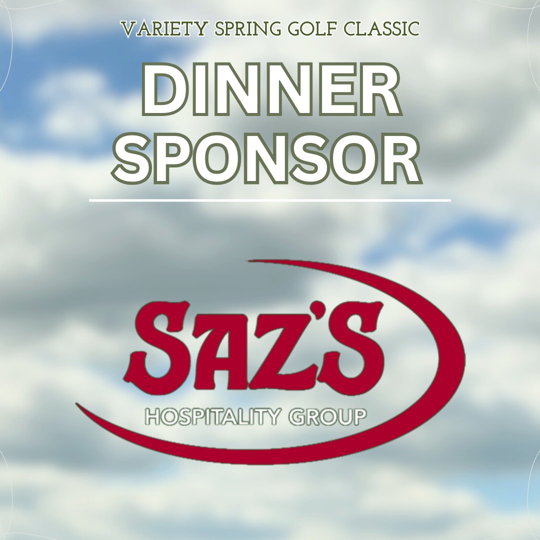 VarietyWI's tweet photo. Thank you to longtime Variety friend and our Variety Spring Golf Classic Dinner Sponsor, @SazsStateHouse! Your many years of support truly make a difference in the lives of Wisconsin children with special needs. https://t.co/1cbe3anbyf