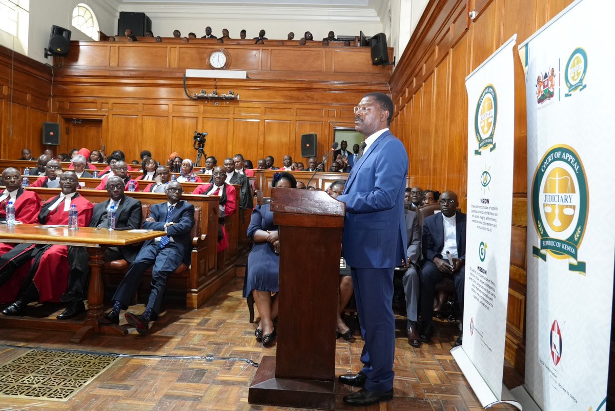 Kenyajudiciary's tweet photo. CJ Koome leads the legal fraternity in closing of file proceedings in honour of the late Hon. Justice Frederick Ochieng
Chief Justice Martha Koome led the Judiciary family and the legal fraternity in the closing of file proceedings held in honour of the late Justice Frederick Ochieng, Judge of Appeal, who passed away in September 2025.
The CJ who presided over the bench comprising of Court of Appeal President Justice Daniel Musinga, Court of Appeal Judge and JSC Commissioner Fatuma Sichale, Employment and Labour Relations Court Principal Judge Monica Mbaru and Environment and Land Court Principal Judge Oscar Angote noted that Judge Ochieng served with fidelity, upheld the Constitution with courage, dispensed justice with fairness, and treated all who came before him with dignity.
The CJ remembered Justice Ochieng as a jurist of rare distinction who joined the Judiciary in 2003 as a Judge of the High Court, bringing with him nearly two decades of distinguished practice as an Advocate of the High Court at Kaplan and Stratton Advocates.
She explained that the rich experience in commercial and civil practice gave him exceptional depth of understanding, which he deployed with remarkable skill and unwavering commitment throughout his judicial career.
CJ Koome noted that the late Justice Ochieng served with distinction across several stations and divisions of the High Court, including the Civil Division, Kitale, Kakamega, the Criminal Division, the Commercial and Admiralty Division in Nairobi, and later as Presiding Judge in Kisumu.
“In every station, he left an indelible mark not only through the judgments he delivered, but also through the manner in which he conducted proceedings with fairness, intellectual rigour, humility, and sensitivity to the human dimensions of legal conflict.”
She termed Justice Ochieng as a towering figure in the development of Kenya’s commercial law jurisprudence adding that his most enduring legacy lies in his passionate and visionary advocacy for alternative dispute resolution.
“At the time of his passing, he was serving as Chairperson of the Court-Annexed Mediation Taskforce, where he was leading the nationwide implementation of one of the Judiciary’s most transformative access-to-justice initiatives,” said CJ Koome.
Justice Koome noted that through that work, he expanded the frontiers of peaceful and party-driven dispute resolution and advanced a more humane, efficient, and people-centred justice system.
She noted that Justice Ochieng will be remembered as a man of exceptional personal qualities saying he possessed the rare gift of making a courtroom feel less like an arena of confrontation and more like a forum for reasoned resolution.
“Indeed, Justice Ochieng was known for his warmth and down to earth style, yet he never allowed that jovial spirit to diminish his legal acuity. He was courteous to litigants, attentive to detail, and unwaveringly fair,” said CJ Koome.
She added: “As we conclude this ceremony, let us recommit ourselves to the values he exemplified: justice delivered with fairness and compassion; unwavering fidelity to the rule of law; and innovative approaches to serving the people, especially through mediation and other people-centred pathways to justice.”
Other speakers at the proceedings celebrated Justice Ochieng as an advocate, practitioner, and judge who used the law as a tool for social transformation through well-researched judgments and rulings often blended with humour.
They described him as a gallant jurist of rare distinction and clarity of mind, who served with fidelity to the rule of law and championed court-annexed mediation and ADR.
Speakers also noted that he discharged his duties at the High Court with distinction, enhancing certainty and strengthening the administration of justice. They praised his humility, integrity, and mentorship, saying these qualities left a lasting legacy in the legal profession.
The National Assembly Speaker, who attended the proceedings, remembered Justice Ochieng as a devoted family man and a brilliant legal mind who was judicious, fair, honest, industrious, and hardworking.
Ends/...