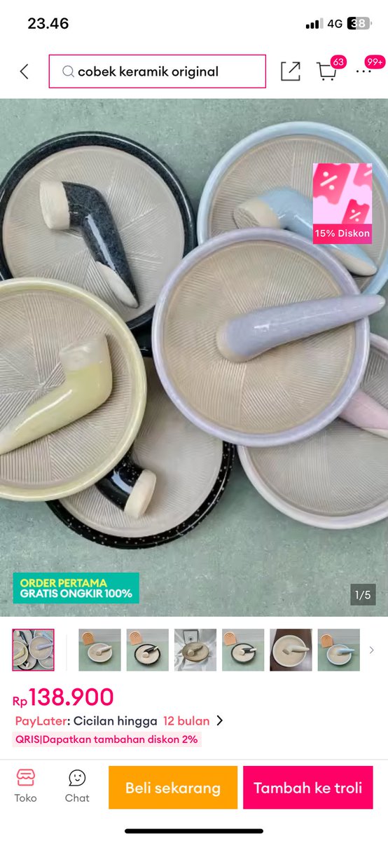 mlulvk's tweet photo. @LazadaID Hiii @LazadaID  lirik aku yaaaa
Di Lazada 5.5 Sale aku mau beli cobek modern nan lucu dan gemas ini😍🥰😘 jadi semangat masak pastinyaaa💙

I Wish im lucky girl. Amen💞 https://t.co/aVK1ceOCO2