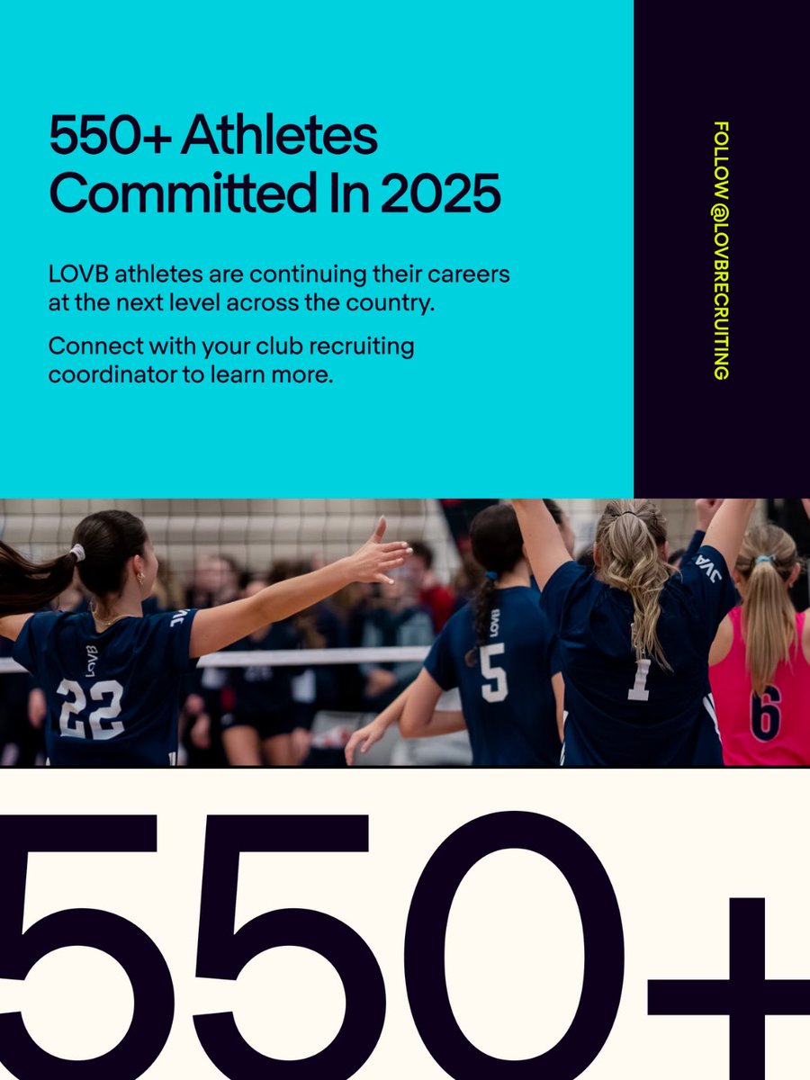 RCECVRecruiting's tweet photo. As a LOVB Club, recruiting at RockCity is more than a process—it’s personalized support designed to help every athlete navigate their path with confidence.

Ready to take the next step in your journey?
#RCECV #LOVBClubs #LOVBRecruiting https://t.co/Id1WNxbtwh