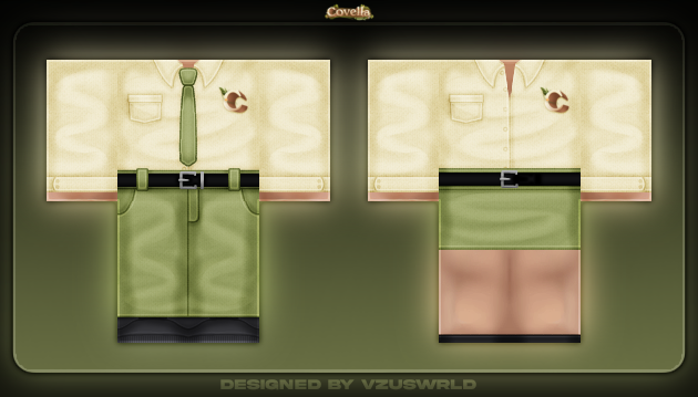 vzuswrld's tweet photo. Made for a roblox bakery group, Covella 🌿

I'm taking orders through my discord server, dm me on discord for a link to it (same as my X handle). Let me know your thoughts on these two uniforms 🔥

#roblox #robloxclothing https://t.co/JEgvWWkibU
