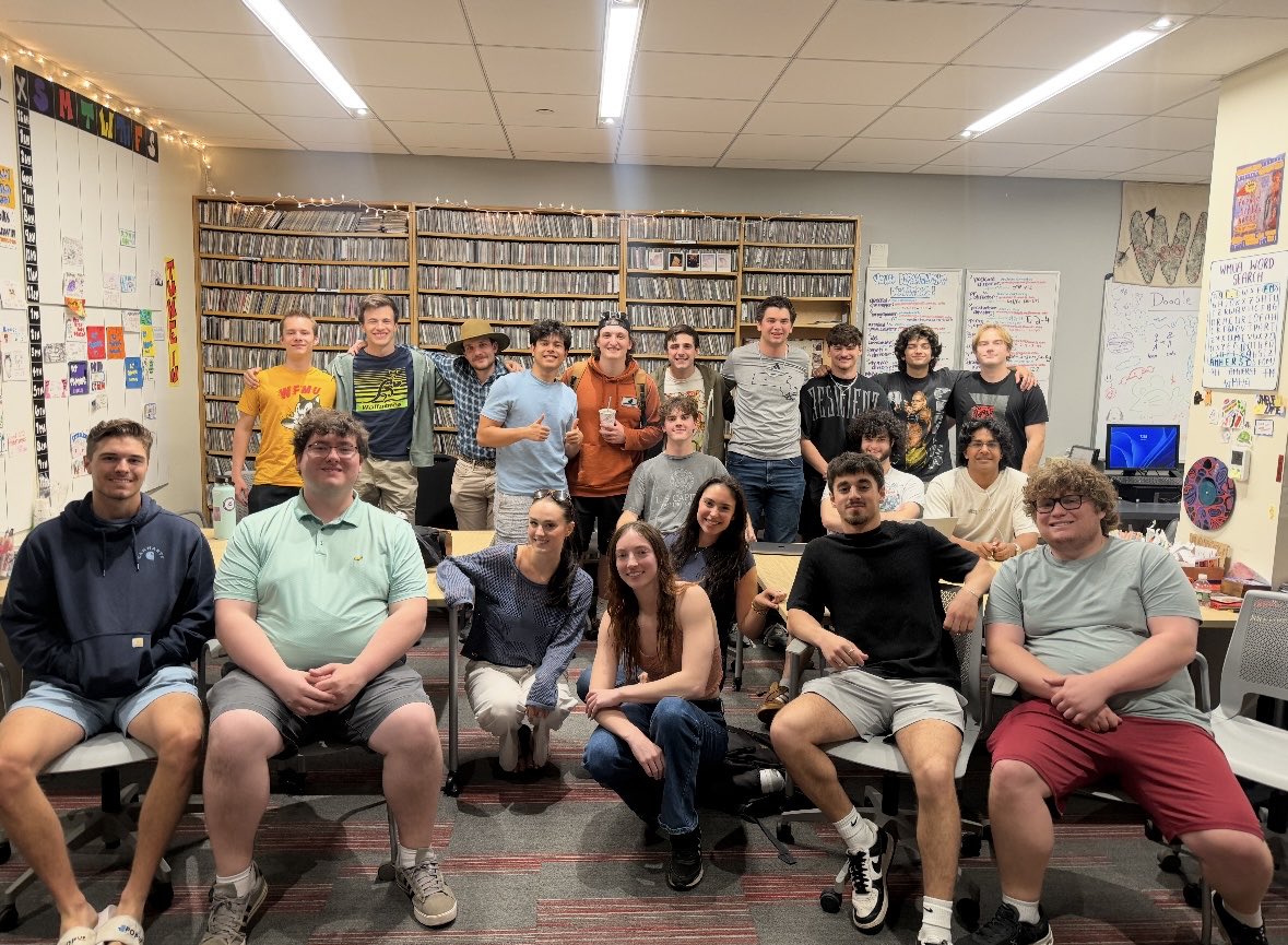 That’s a wrap. We had our final <a href="/WMUAsports/">91.1 FM WMUA Sports</a> meeting of the year on Tuesday! 

It’s been a rewarding 4 years in station, and I couldn’t be more proud of the group we have here. We’ve grown so much, done new things, and had a lot of fun in the process. Thank you college radio!