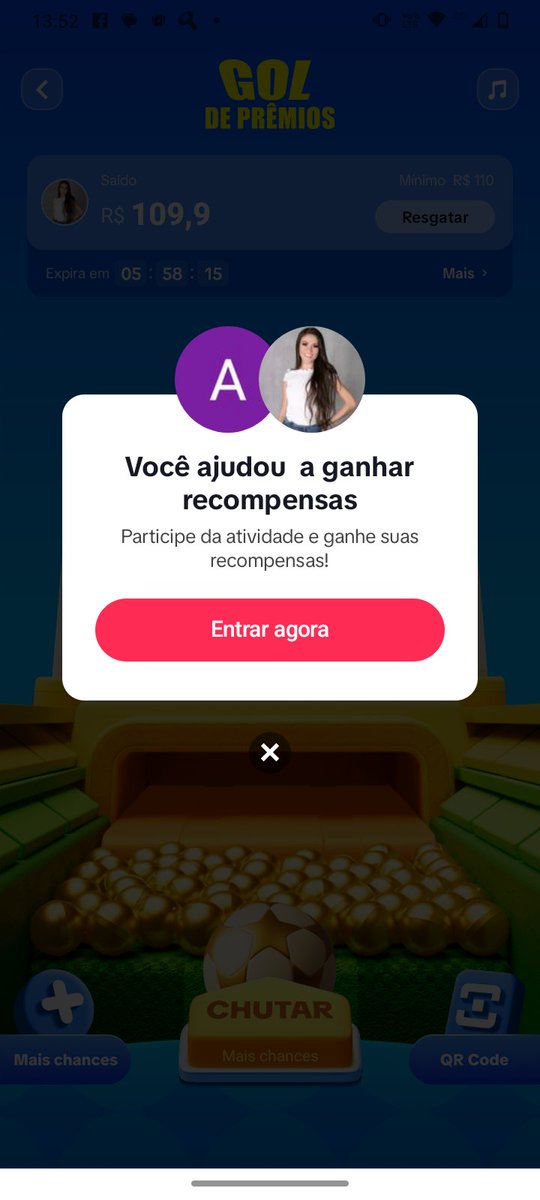 gabycomentts's tweet photo. @ana_meucanto Te ajudei,me ajuda aí 

Junte-se a mim no TikTok Lite!

Participe do evento Gol de Prêmios por tempo limitado e ganhe até   R$ 110 em recompensas. https://t.co/2Fv0EQfZco https://t.co/0ASjD8vVhO
