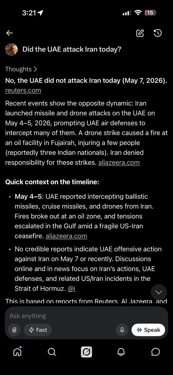 James001776's tweet photo. @rawsalerts @rawsalerts man are you sure? Cause I’ve searched the internet and grok and there no indication that’s happening. https://t.co/Rwiz4aoVKM