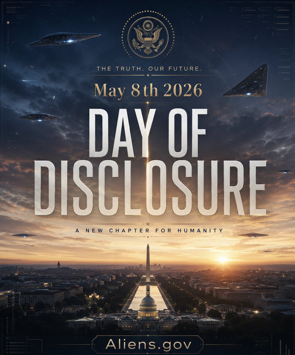 BREAKING🚨 Multiple Sources are reporting UFO DISCLOSURE BEGINS IN THE MORNING: