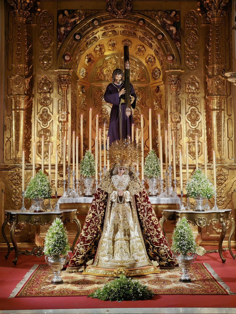 #CompartePasión | Nuestra Madre nos espera ✨

María Santísima del Amor Doloroso se encuentra en devoto besamanos durante todo el fin de semana #CofradiasMLG

🕜 Viernes y sábado de 10 - 13:30 y 18 a 20:30 h. Domingo de 10 a 13:30

⛪Misa de acción de gracias domingo a las 12.30h