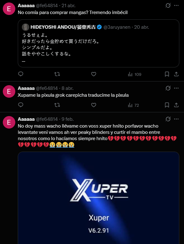 muy de nicho muy especifico tweet media