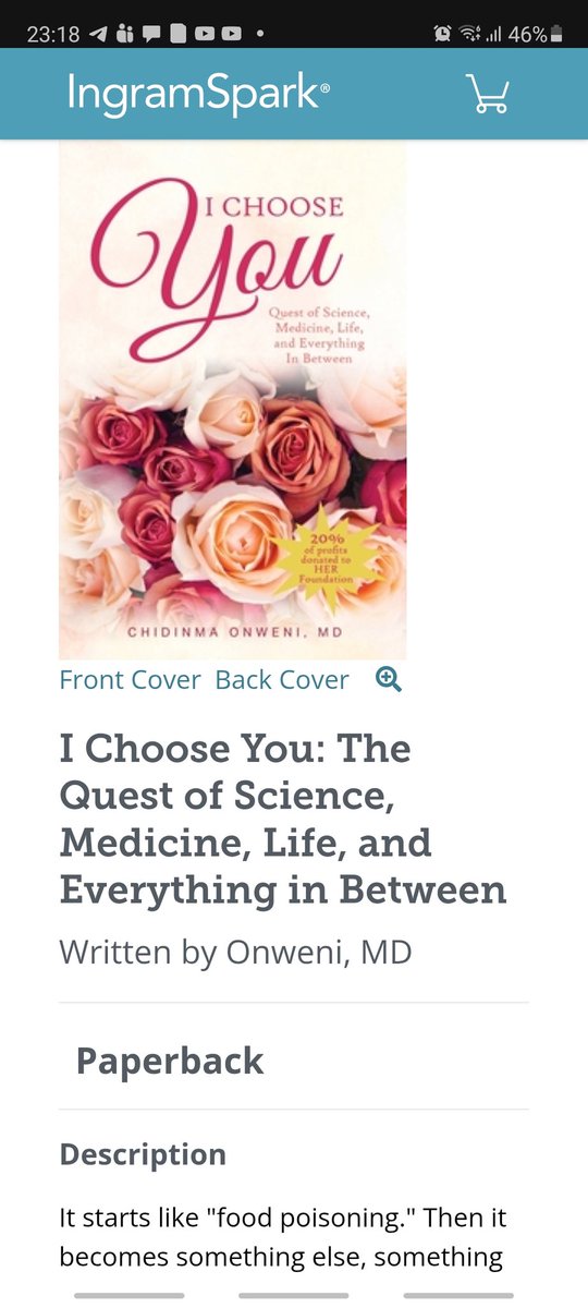 OnweniSteph's tweet photo. l CHOOSE YOU- The intimate journey of becoming a mother......now available on Amazon and major book outlets
https://t.co/IABtuffokY https://t.co/vGg1zKT3z1