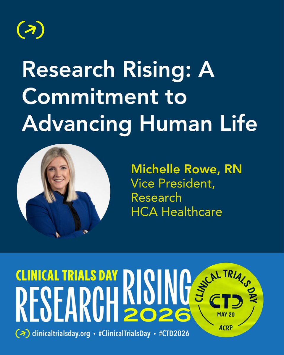 ACRP - Assoc. of Clinical Research Profession tweet media