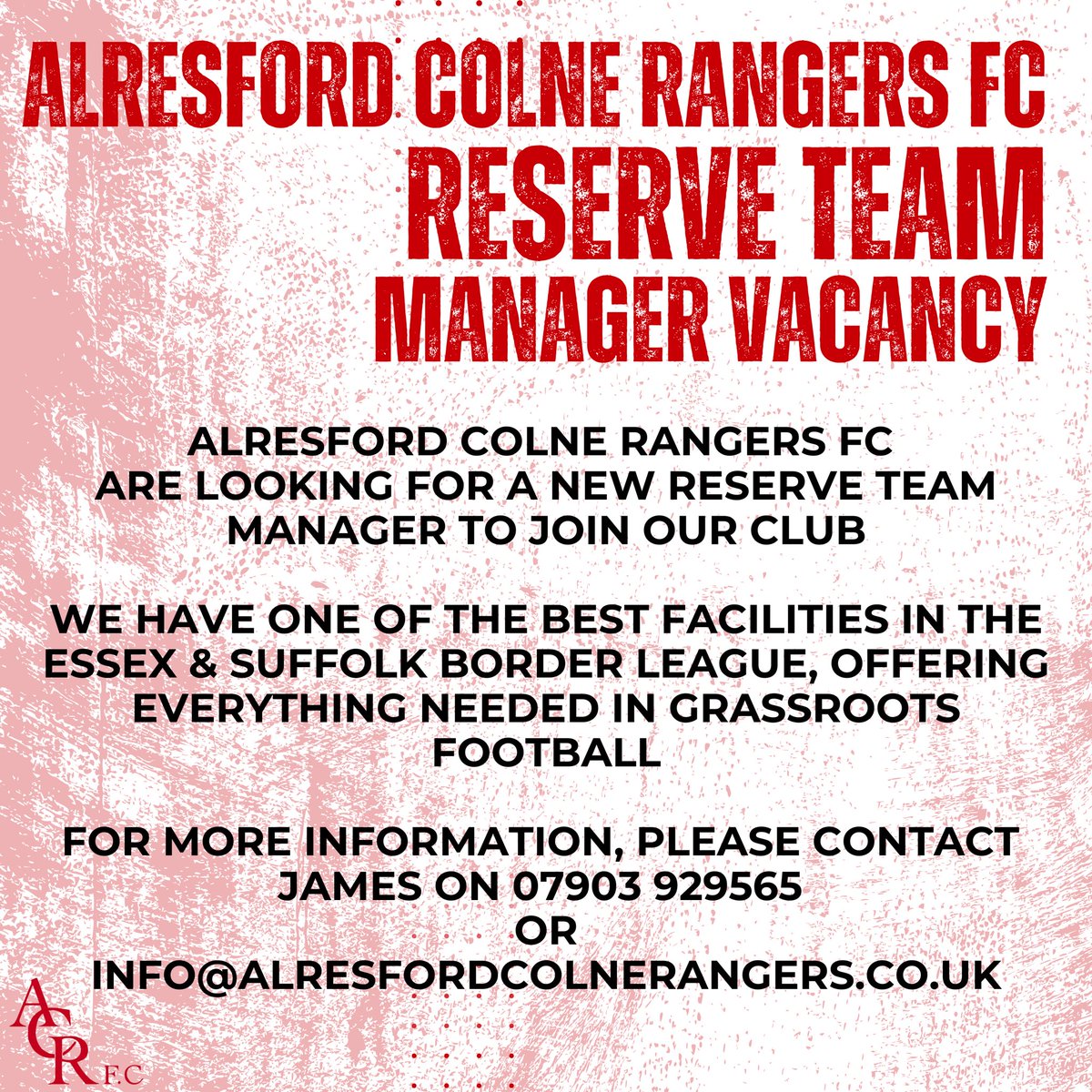 Alresford Colne Rangers FC tweet media