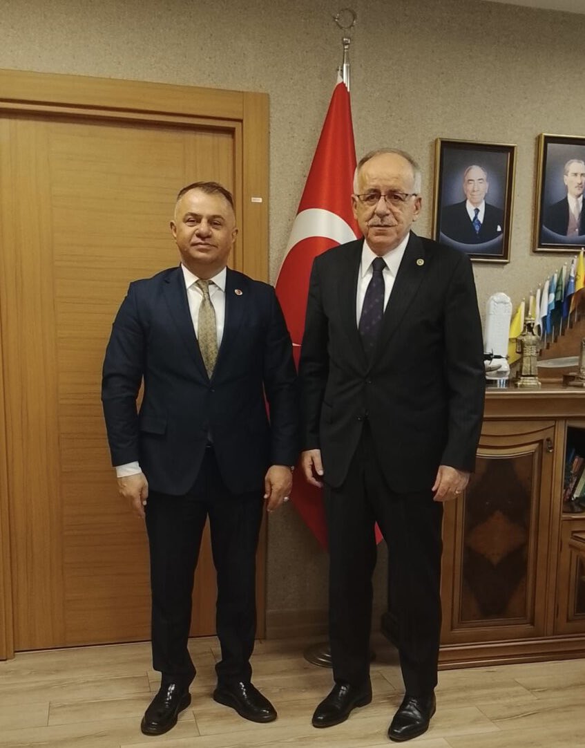 ussenresmi's tweet photo. US-SEN Genel Başkanı Bekir Ayaz, Milliyetçi Hareket Partisi MHP Genel Başkan Yardımcısı Mustafa Kalaycı’yı ziyaret etti. https://t.co/em7ATeulSr