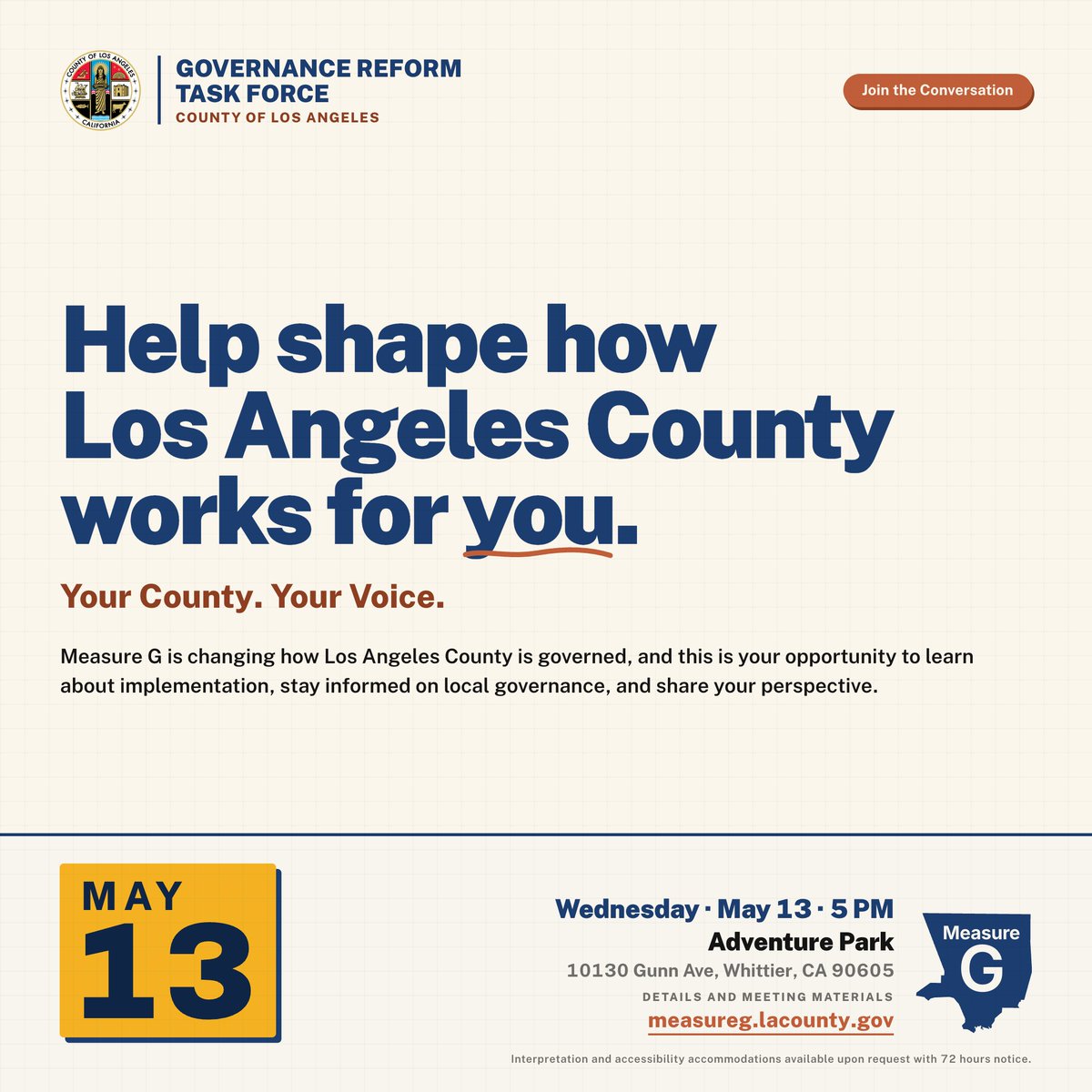 Los Angeles County Governance Reform Task Force tweet media