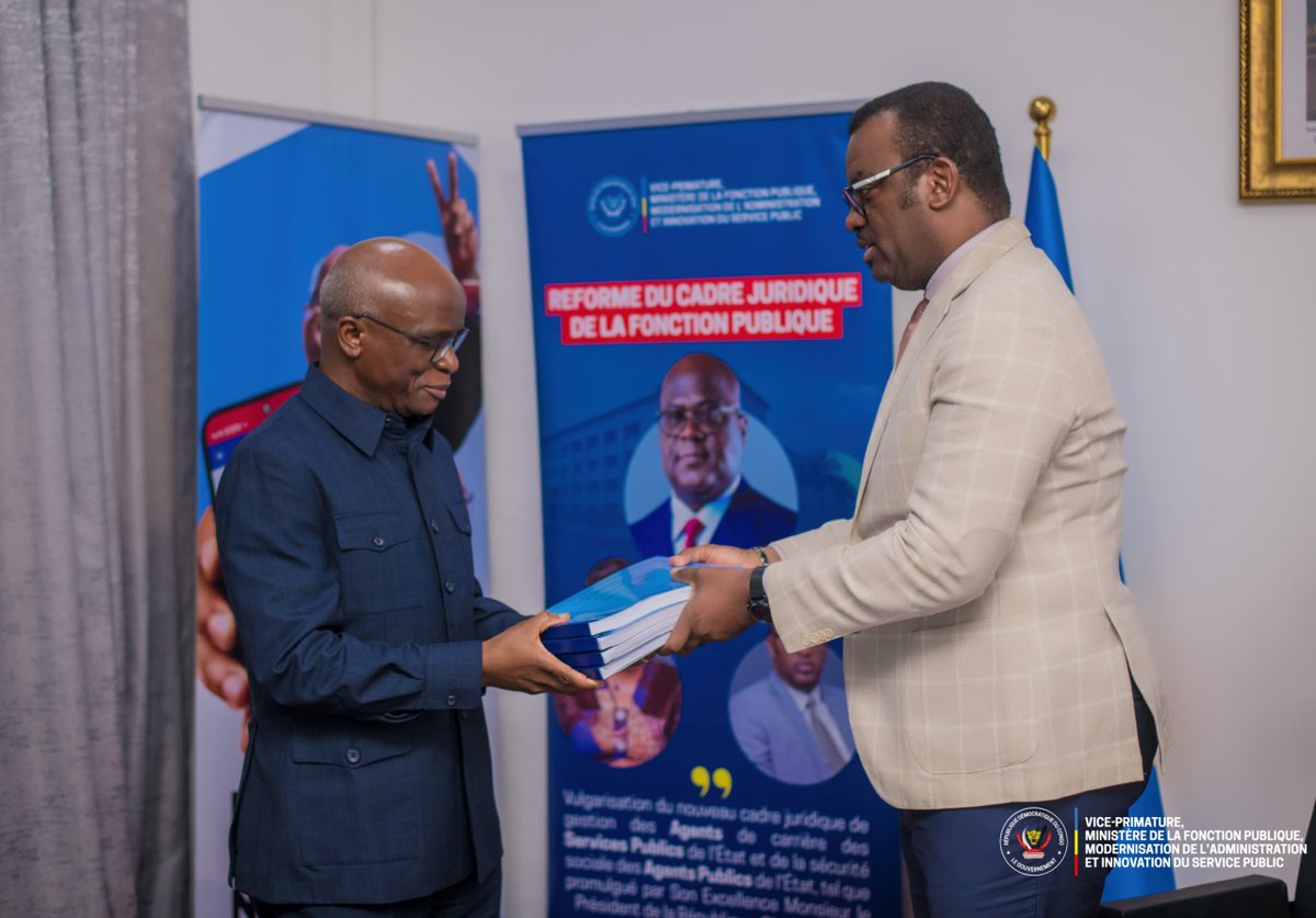 Ministère de la Fonction Publique - RD Congo 🇨🇩 tweet media