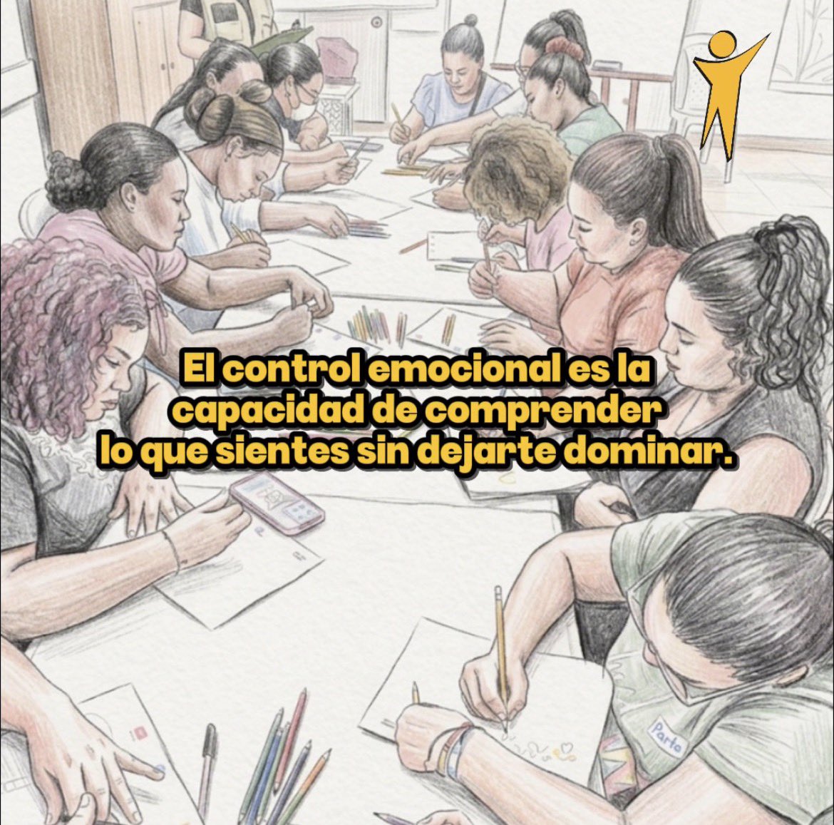 forjandofuturos's tweet photo. En el taller de hoy hablamos sobre el control emocional: entender lo que sentimos sin dejarnos dominar por eso. 💭

Reflexionamos sobre cómo reconocer, aceptar y gestionar las emociones sin reprimirlas, asumiendo responsabilidad sobre nuestras reacciones.

Seguimos fortaleciendo herramientas para que más mujeres, desde lo individual y en comunidad, aprendan a poner límites, actuar con conciencia y construir bienestar emocional. ✨

@ACPPasamblea @ComunidadMadrid @ACPP_Madrid