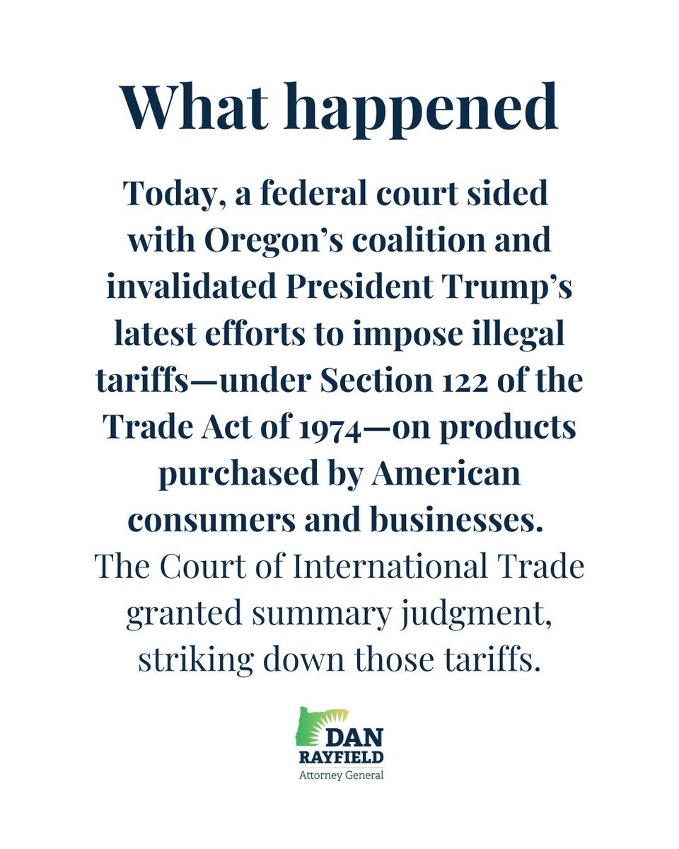 Attorney General Dan Rayfield tweet media