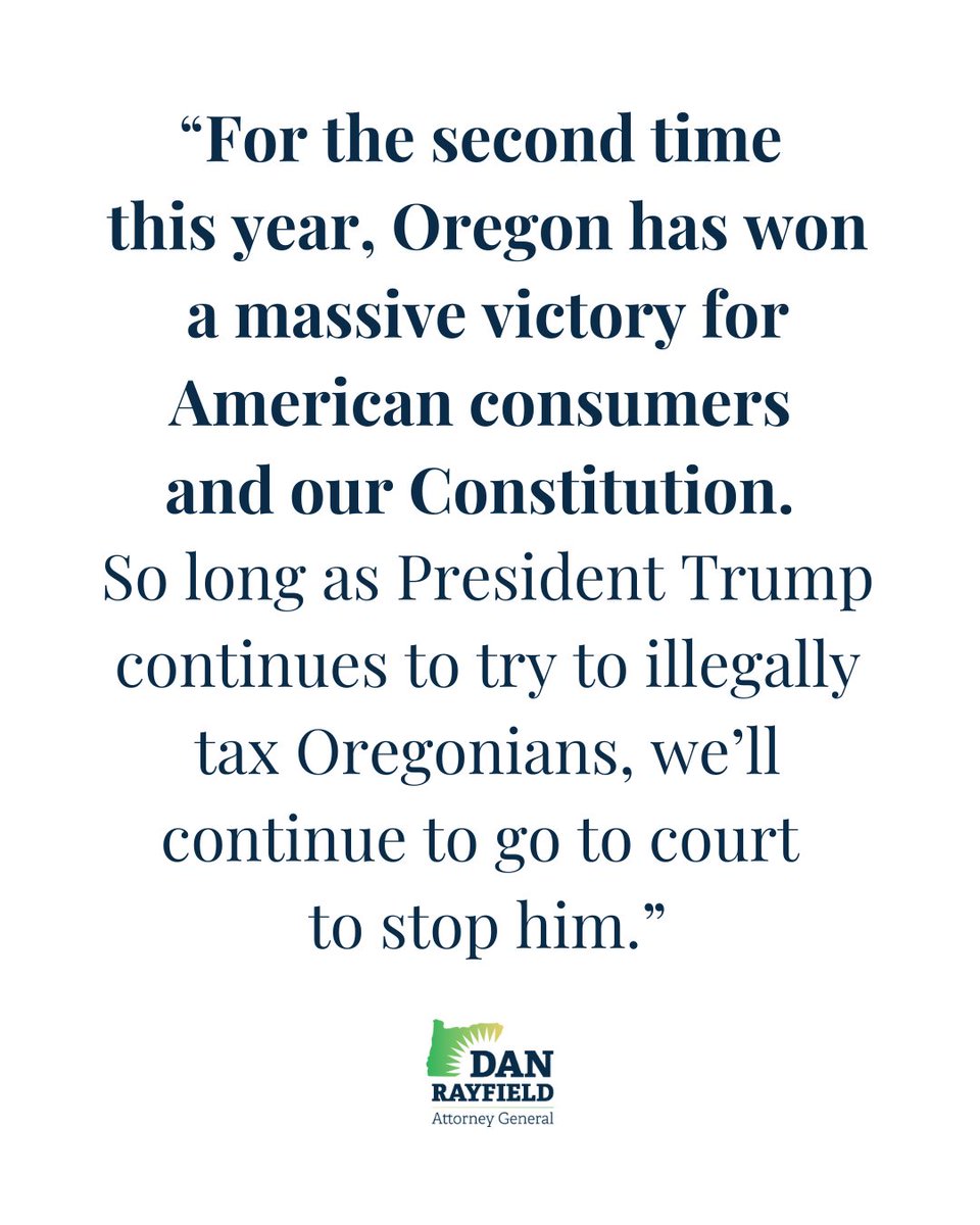 Attorney General Dan Rayfield tweet media