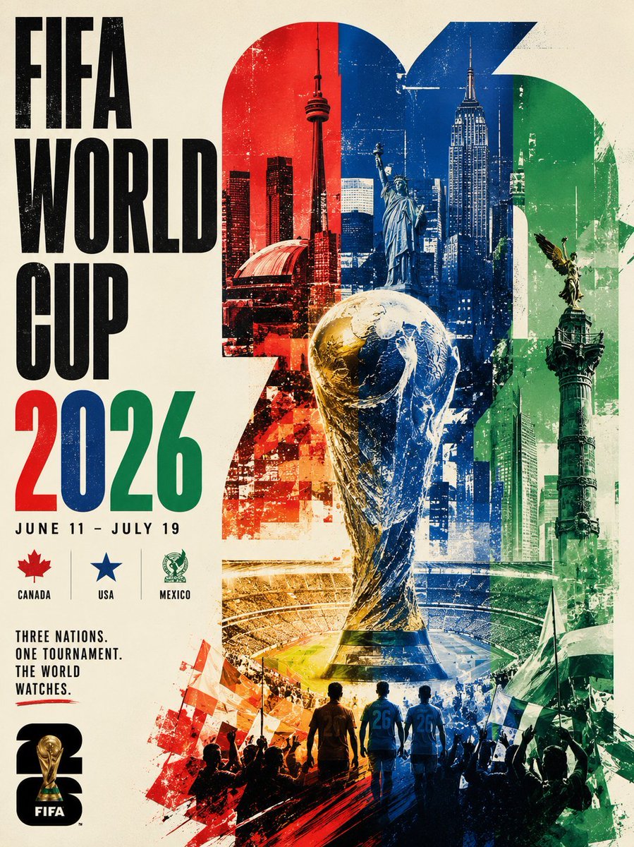 UntozSports's tweet photo. The FIFA WORLD CUP 2026 is coming VERY SOON to Untoz Sports!

All games, all emotions LIVE for FREE!

More information soon https://t.co/a51jNogQWG