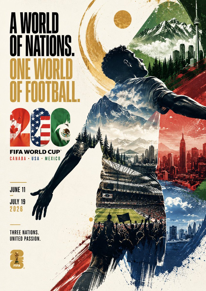 UntozSports's tweet photo. A World of Nations. One World of Football.

FIFA World Cup 2026 LIVE on Untoz Sports for FREE

More information soon https://t.co/E6gUvDsA0e