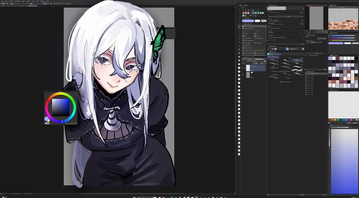feiyuu__'s tweet photo. Hello I drew Echidna again #rezero https://t.co/ytenZfyKha