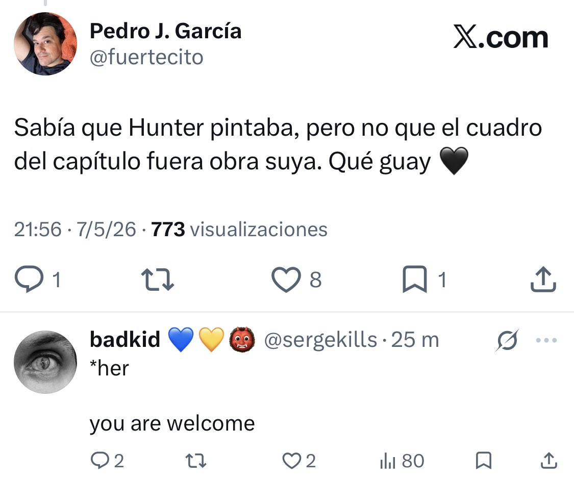Pedro J. García tweet media