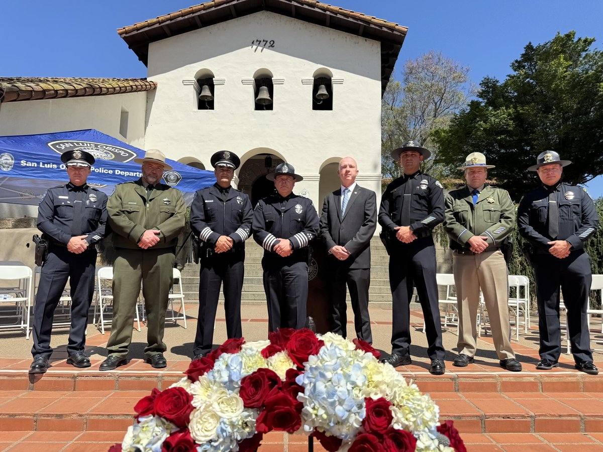 San Luis Obispo Police Department tweet media