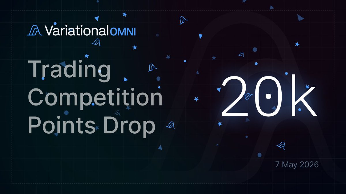 An extra 20k points have been distributed across all competition #2 participants proportional to their trading volume.

You can now see these points in a special “Competition 2” row of your points page.

Stay tuned for an RWA-themed competition #3!
