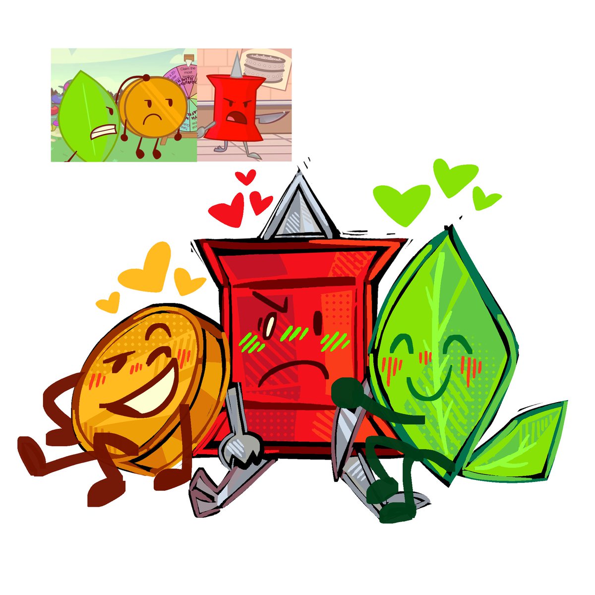 #coinleafpin #bfdia
I love this three