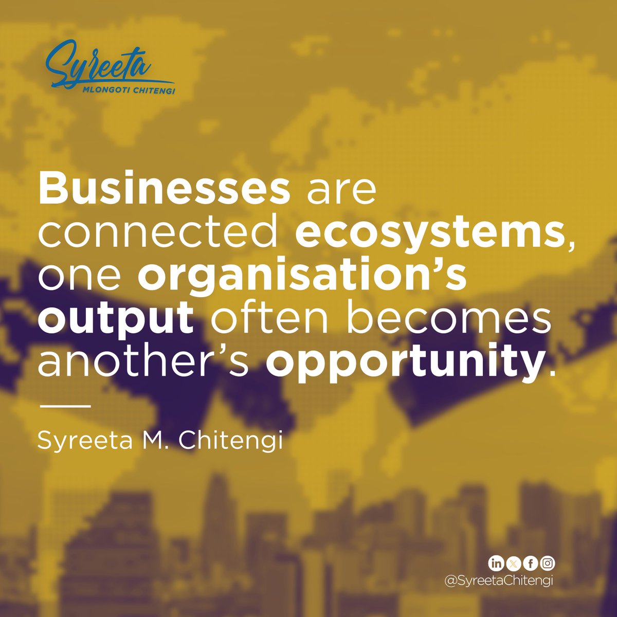When businesses understand their role within the wider ecosystem, they position themselves not only to grow individually, but also to contribute to stronger and more resilient markets.

#ValueCreation #EconomicGrowth #BusinessEcosystem