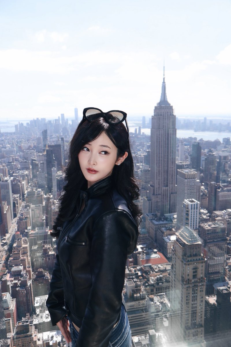 stellamuse88's tweet photo. NY🗽🚕

顔タイプクール寄りのエレガントには革ジャンが似合うことに気づいてスウェーデン発祥ブランドNA-KDの革ジャンを購入🧾

最近北欧ブランドが可愛くてハマり中🙈💕 https://t.co/N3cnLZwNv8