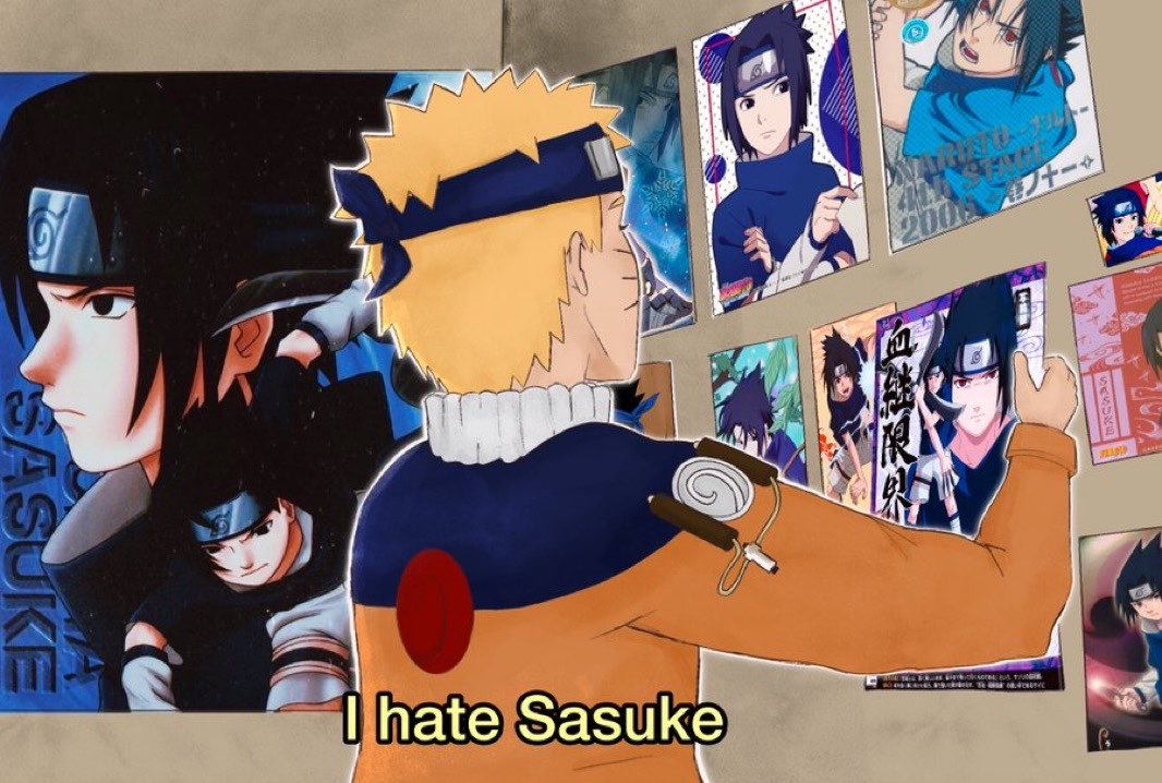 Repostando uma fanart antiga! (acho que vou refazer para mostrar um antes e depois)

I “hate” Sasuke