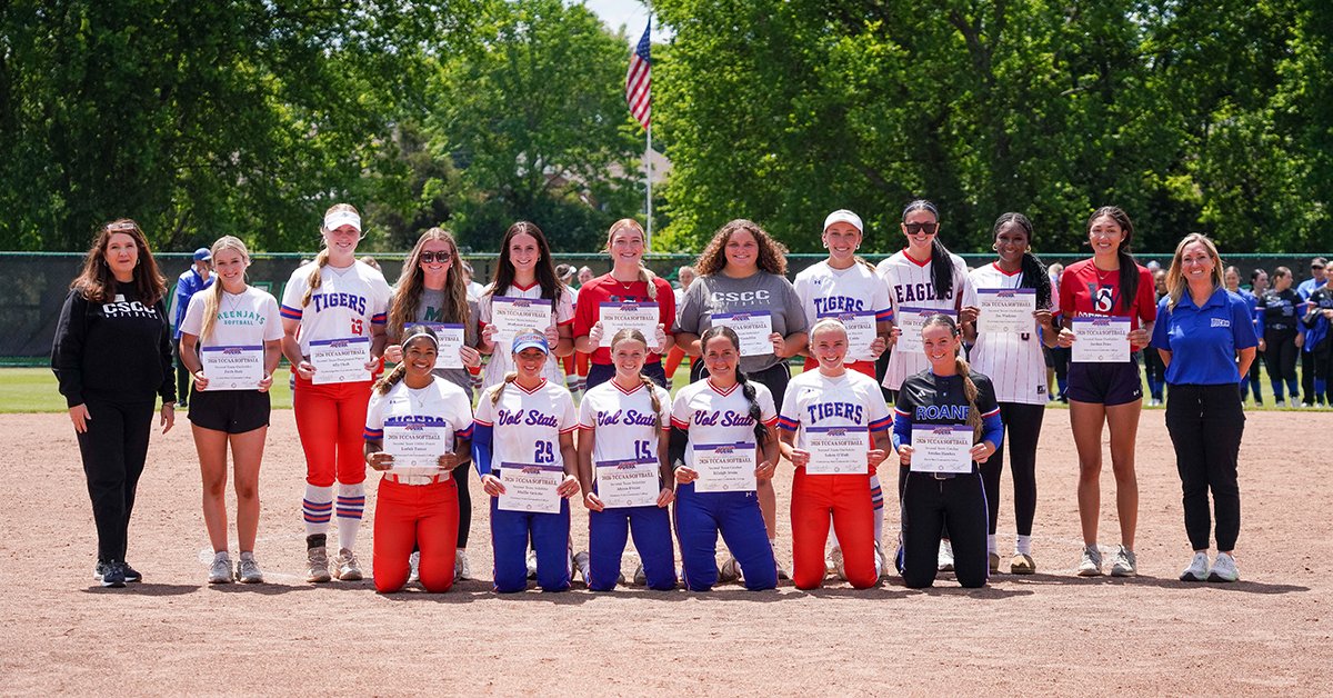 volstatecampus's tweet photo. What a season it’s been for Lady Pioneers Softball.

This group of student‑athletes showed up all year with grit, teamwork, and a drive to compete, earning the regular‑season conference championship!

With nine players named to the All‑Conference team and Coach Christian Lynn recognized as Conference Coach of the Year, this powerhouse team added the conference tournament championship today! The perfect cap to an incredible run.

And they're not done yet.

Next stop: The NJCAA Division I World Series in Oxford, Alabama!
#LadyPioneersSoftball #VolStateAthletics #ChampionshipSeason #NextStepNationals