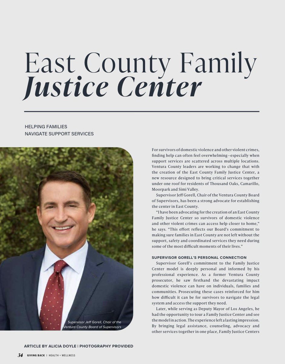 Ventura County Supervisor Jeff Gorell tweet media