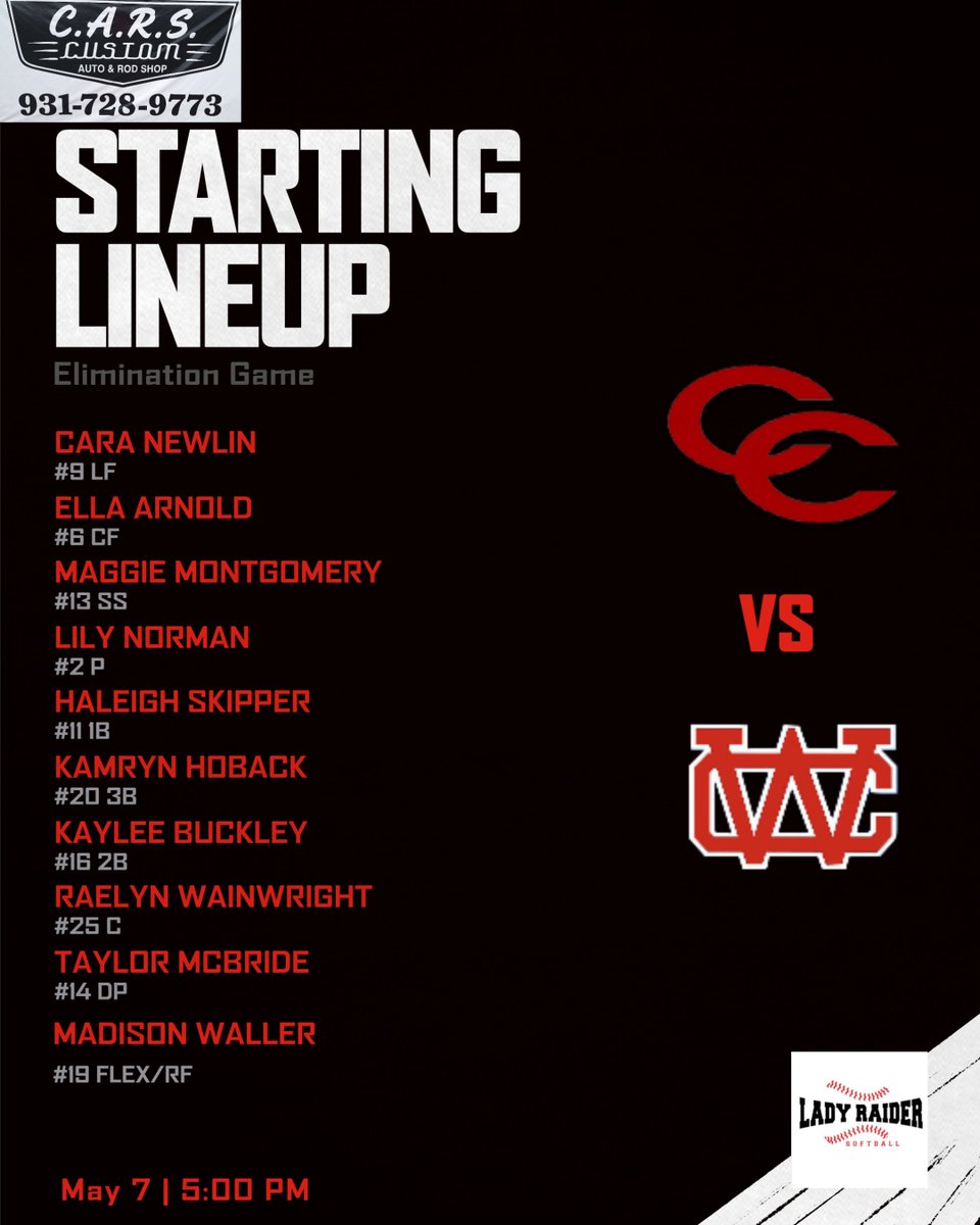 CCLadyRaiders's tweet photo. https://t.co/QuxCWRSxk1