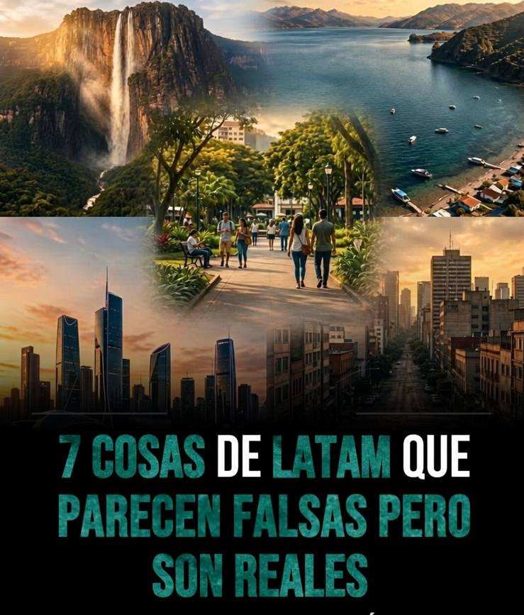 elcodigomental's tweet photo. 7 cosas de Latinoamérica que parecen falsas pero son reales💥 https://t.co/GPus7aYNdM