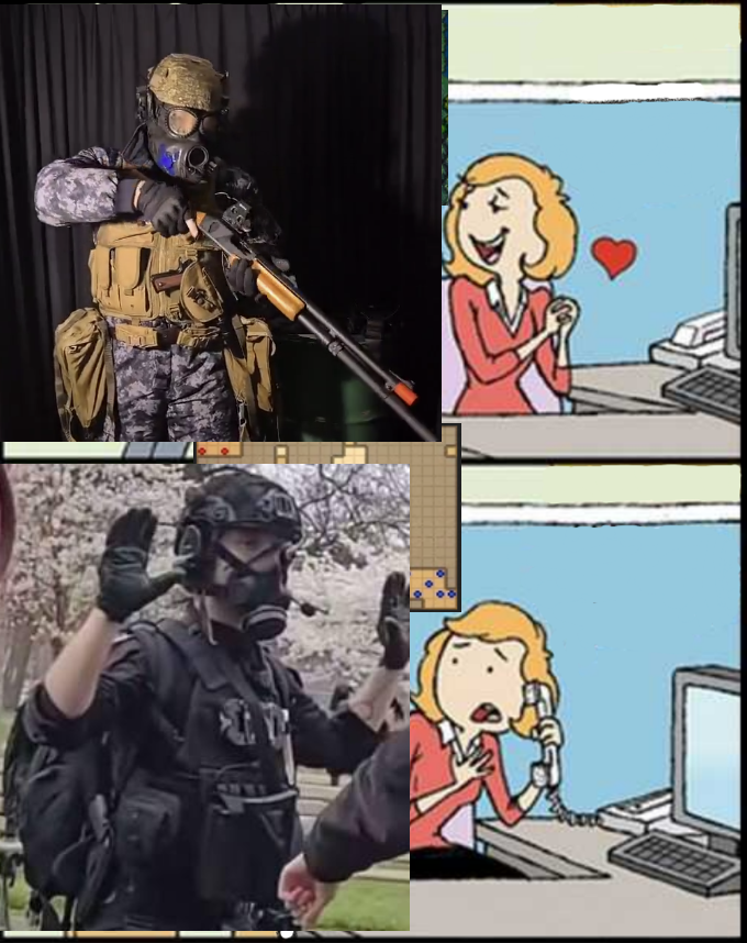 The duality of western merc cosplay