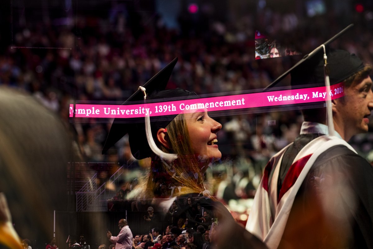TempleUniv's tweet photo. Congratulations to our Class of 2026! You did it! #TempleMade https://t.co/ouLG9hED3I