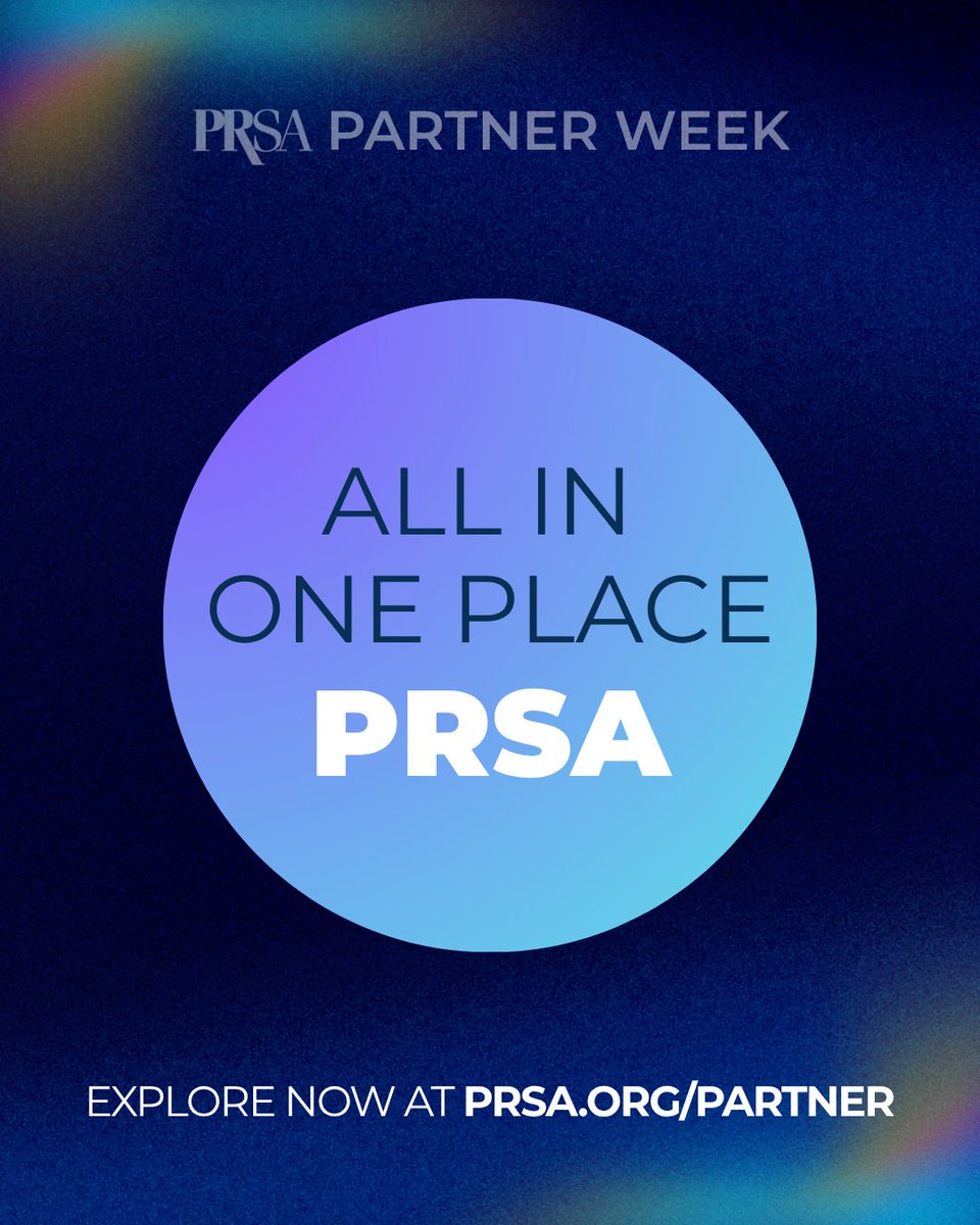 PRSA tweet media