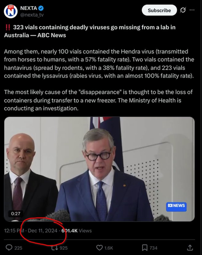 Limitlesstimi's tweet photo. @HustleBitch_ Everything about this hantavirus just seems planned or the story not adding up.seriously we don't want another pandemic. https://t.co/LDaNBcIacu