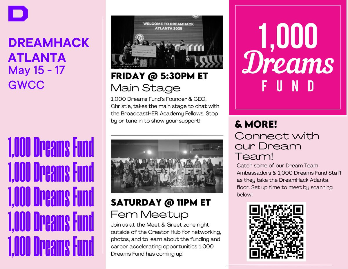 1,000 Dreams Fund tweet media