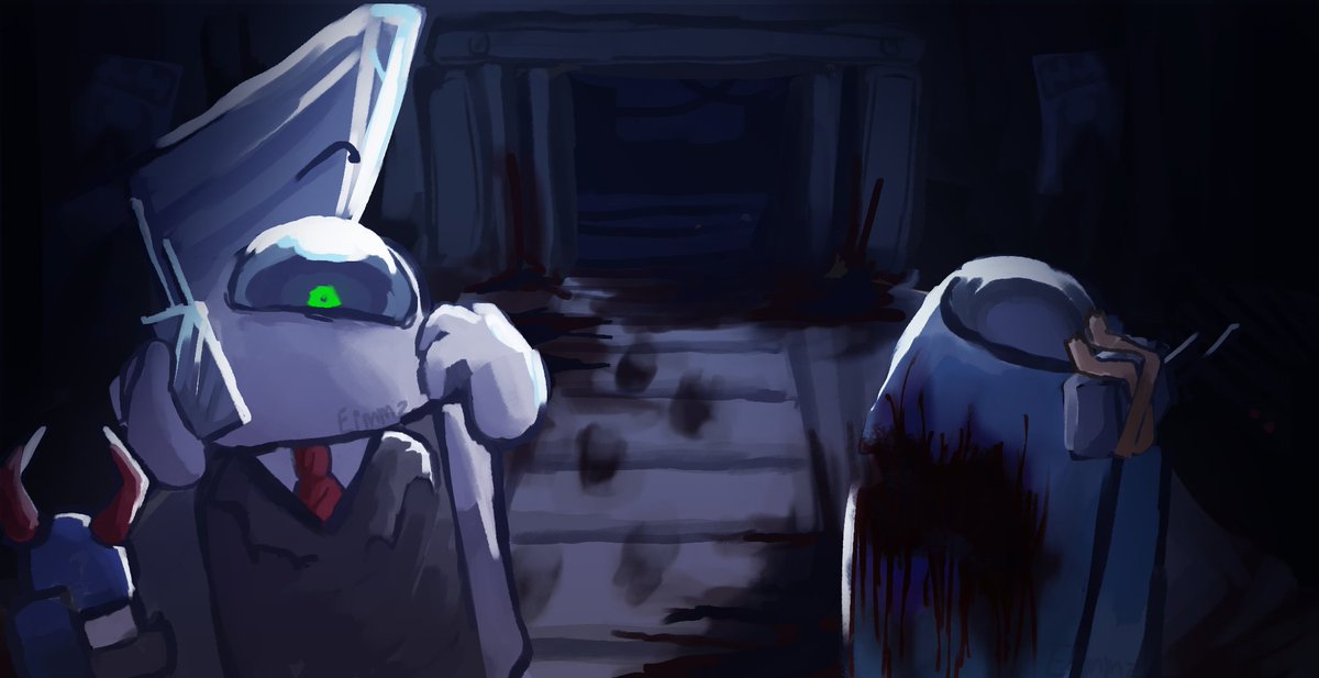 Eimmizzz's tweet photo. Bloody version ^^ https://t.co/7sRKtKgPlN