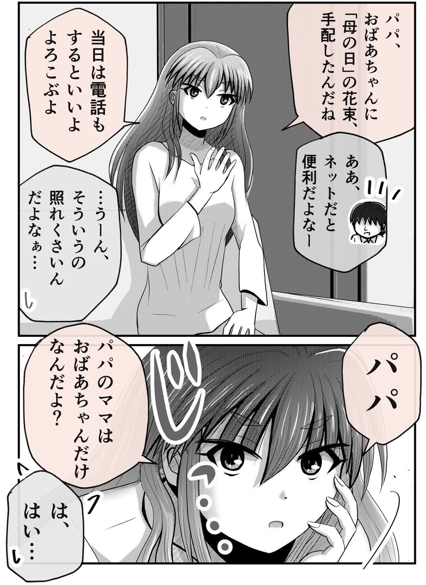 日曜日は母の日なので…。
【父と娘の日常。】