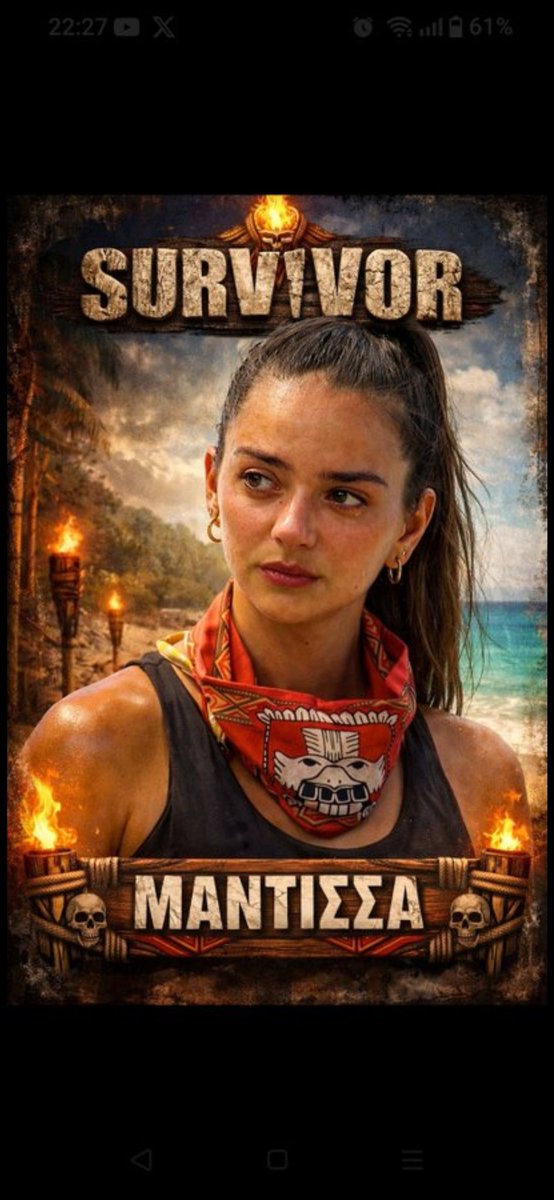 BalantisT's tweet photo. #survivorGR  Κοριτσάρα μου σίγουρα θα σε ξαναδούμε στο all star survivor GR τίποτα δεν τελείωσε...στο επανεδειν 👍 https://t.co/OJgeKu89Vi