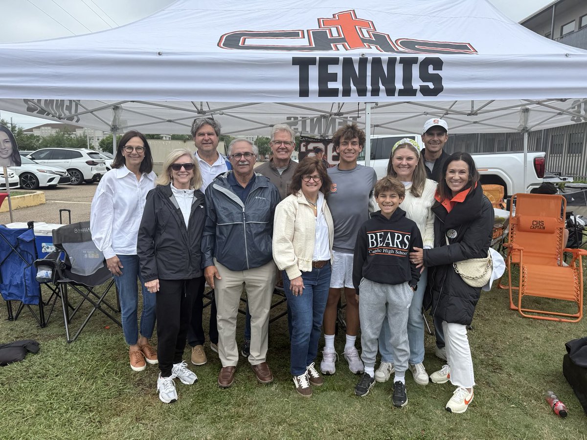 jwalkcell's tweet photo. Family outing in Monroe for State Tennis Tournament. 2026 5A Runner Up! @chsbrathletics https://t.co/esfjXe0R7D