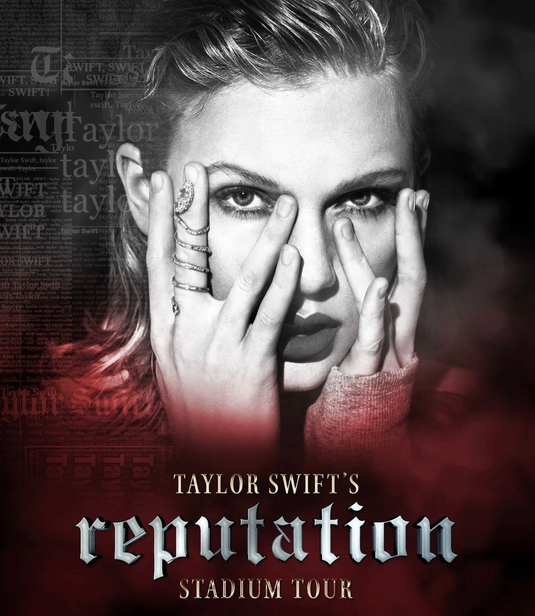 TheSwiftSociety's tweet photo. Throw🔙| 8 years ago today, Taylor Swift began the "reputation stadium tour" https://t.co/QAtOvY1mNb