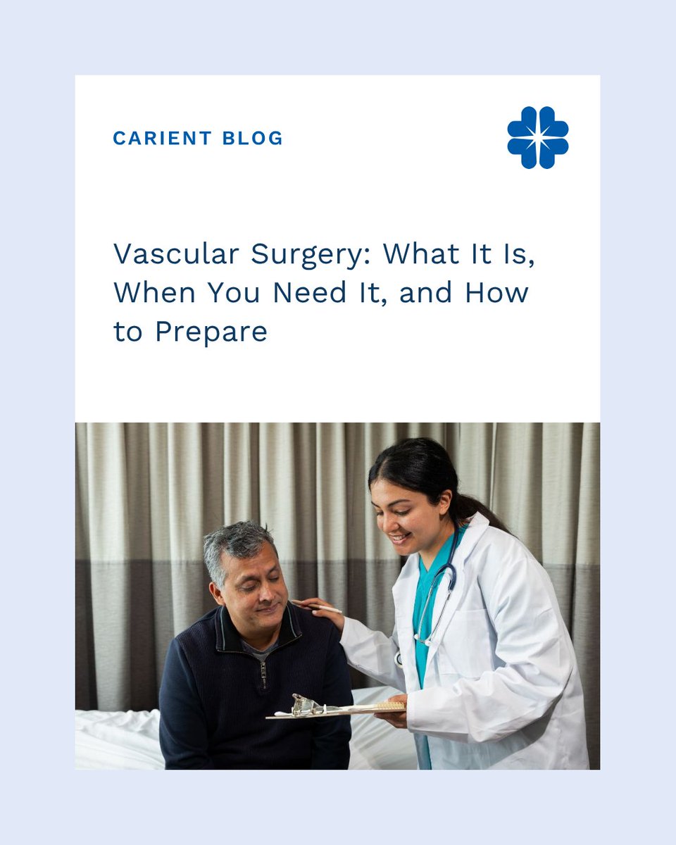 carientva's tweet photo. Vascular disease can affect blood flow throughout the body, increasing the risk of serious conditions like stroke, aneurysm, and peripheral artery disease. Learn when vascular surgery may be needed in our blog: https://t.co/jpnngCdySy https://t.co/MaFMA5Huyo