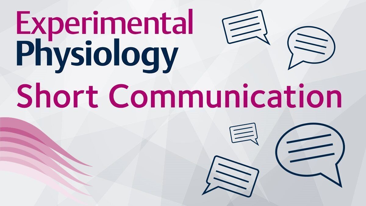 Experimental Physiology tweet media