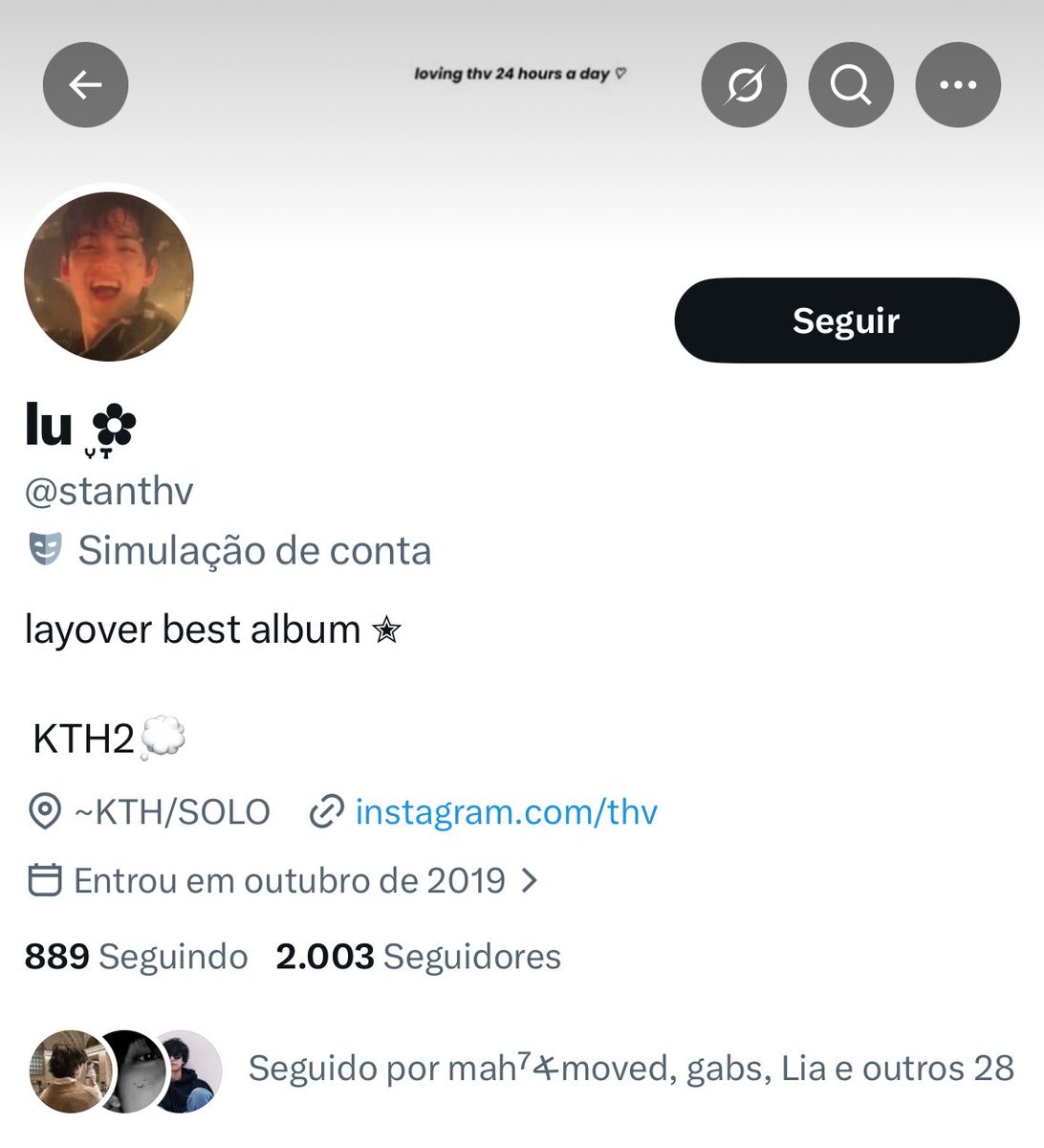 Tenho moots seguindo solo stan, se concordam me dêem sb/block, vejam se vc seguem pfvr!!!

x.com/stanthv?s=21